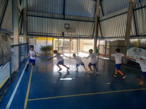 pega corrente - futsal lúdico - José Ivaldo Barbosa Junior - Esporte educacional - Esporte que transforma
